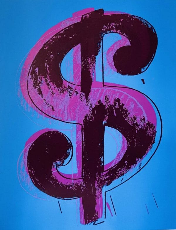 Reinterpretazione serigrafica dell'opera di Andy Warhol. Per Oliva Stampe Antiche