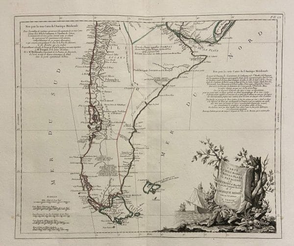 Carta geografica tratta da "Atlas Universe" del Santini
